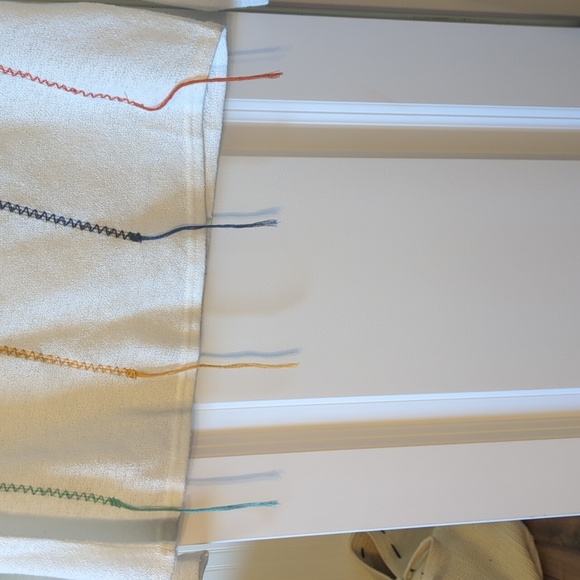 Fun multi-colored stitching blouse - Picture 2 of 5